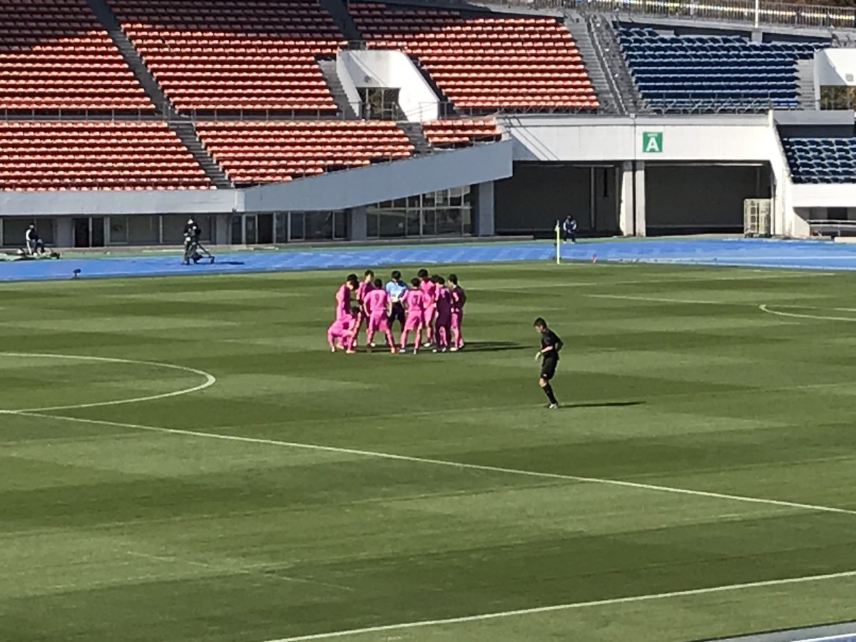 高校サッカー部決勝はじまる 日本大学豊山高等学校・中学校