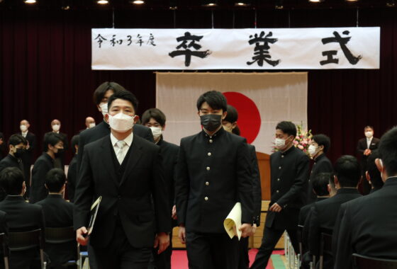 G組　退場の様子