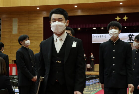 L組　退場の様子